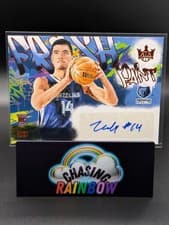 2024-25 Panini Court Kings Fresh Paint Autographs Zach Edey #FP-EDY card