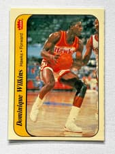 Dominique Wilkins 1986 Fleer Sticker card