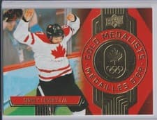 2025-26 Tim Hortons Team Canada Olympic Hockey Gold Medalists Sidney Crosby #GM-6 card