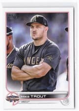 Mike Trout 2022 Topps Update All Star Game card