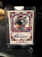 Adam Dunn 2025 Panini Boys of Summer Fan Favorite Signatures card