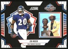 2025 Score Men of Canton Ed Reed #6 card