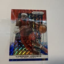 LeBron James 2013 Panini Prizm card