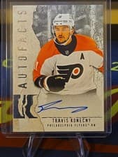Travis Konecny 2025-26 Upper Deck Artifacts Autofacts card