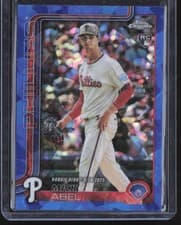 2025 Topps Chrome Update Sapphire Base Set Mick Abel #USC87 card