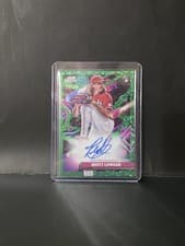 2025 Topps Cosmic Chrome Cosmic Chrome Autographs Rhett Lowder #CCA-RL card