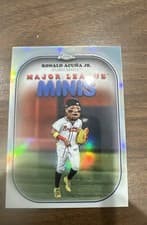 2025 Topps Chrome Update Major League Minis Ronald Acuña Jr. #MM-3 card