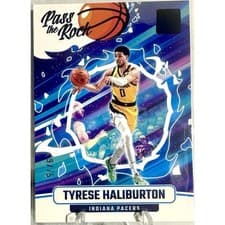 2024-25 Donruss Pass the Rock Tyrese Haliburton #2 card
