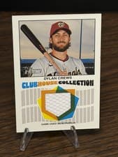 2025 Topps Heritage Clubhouse Collection Relics Dylan Crews #CCR-DC card