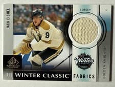 2024-25 SP Game Used 2024 Winter Classic Fabrics Jack Eichel #WCF-8 card