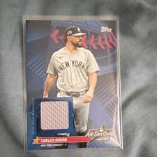 2025 Topps Update All-Star Stitches Carlos Rodón #AS-CRO card