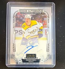 2025-26 O-Pee-Chee Platinum Rookie Autographs Joakim Kemell #R-JK card