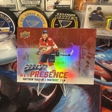 2025-26 Upper Deck MVP Net Presence Matthew Tkachuk #NP-12 card