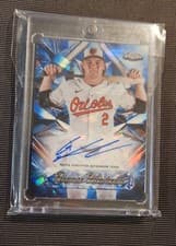 2025 Topps Chrome Sapphire Sapphire Selections Autographs Gunnar Henderson #SSA-GH card
