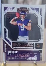 2024 Panini Contenders Draft Class Contenders J.J. McCarthy #8 card