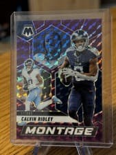 2025 Panini Mosaic Montage Calvin Ridley #30 card