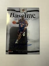 2025-26 Finest Baseline Autographs Larry Johnson #BA-LJ card