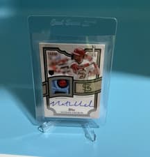 2026 Topps Topps Flagship Autograph Patch Nathan Church #TFAP2-NC card