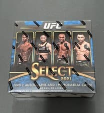 Mega Box 2021 Panini Select UFC card