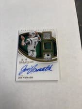 2025 Panini Immaculate Immaculate Players Collection Autographs Joe Namath #35 card