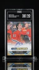 2024-25 Upper Deck Clear Cut Canvas Signatures Frank Nazar #CS-FN card