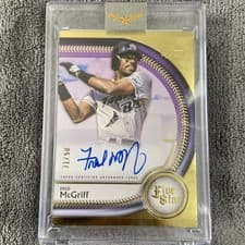 2025 Topps Five Star Five Star Autographs Fred McGriff #FSA-FM card