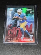 2025 Panini Absolute By Storm Omarion Hampton #12 card