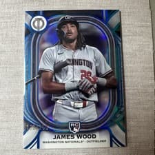 2025 Topps Tribute Base Set James Wood #91 card