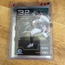2025 Bowman Bowman Scouts Top 100 Nick Kurtz #BTP-32 card