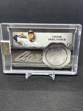 2025 Topps Five Star Silver Signatures Chase Dollander #FSS-CD card