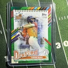 2025 Topps Pro Debut Drafted Carson Benge #DF-9 card