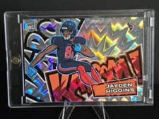 2025 Panini Absolute Kaboom! Horizontal Jayden Higgins #36 card