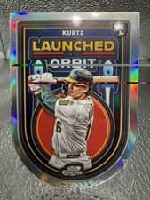 2025 Topps Cosmic Chrome Launched into Orbit Nick Kurtz #LIO-45 card