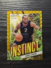 2024-25 Topps Chrome Instinct Kawhi Leonard #INS-3 card