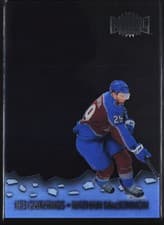 Nathan MacKinnon 2021 Skybox Metal Universe Ice Carvings card
