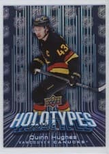 2025-26 Upper Deck Holotypes Quinn Hughes #HT-37 card