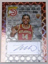 2025-26 Topps Shopping Spree Signatures Asa Newell #SSA-AN card