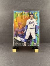 2025 Topps Chrome Fortune 15 Francisco Lindor #F15-7 card