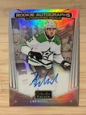 2024-25 O-Pee-Chee Platinum Rookie Autographs Lian Bichsel #R-LB card
