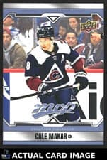 2024-25 Upper Deck MVP Base Set Cale Makar #8 card
