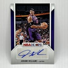 2024-25 Hoops Great SIGnificance Jerome Williams #GS-JRW card