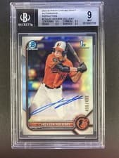 Jackson Holliday 2022 Bowman Draft 1st Edition Chrome Autographs card