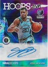 Josh Jackson 2019 Panini Hoops Premium Stock Hoops Ink card