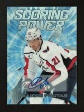 2025-26 Flair Scoring Power Autographs Aliaksei Protas #SP-12 card