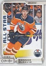 Connor McDavid 2018 O-Pee-Chee card