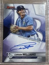 Carson Williams 2025 Bowman's Best Best of 2025 Autographs card