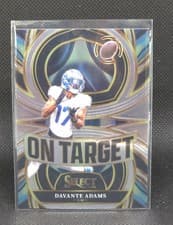 2025 Panini Select On Target Davante Adams #18 card