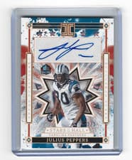 2025 Panini Impeccable Stars of the Hall Autographs Julius Peppers #5 card