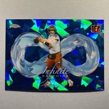 2025 Topps Chrome Sapphire Infinite Sapphire Joe Burrow #IS-5 card