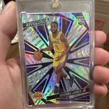 Bronny James Jr. 2024 Panini Revolution card